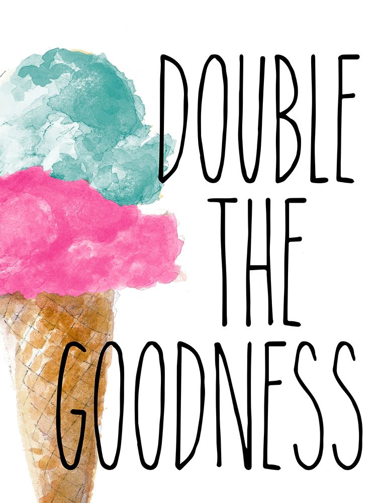 Double the Goodness art print by Lanie Loreth for $57.95 CAD