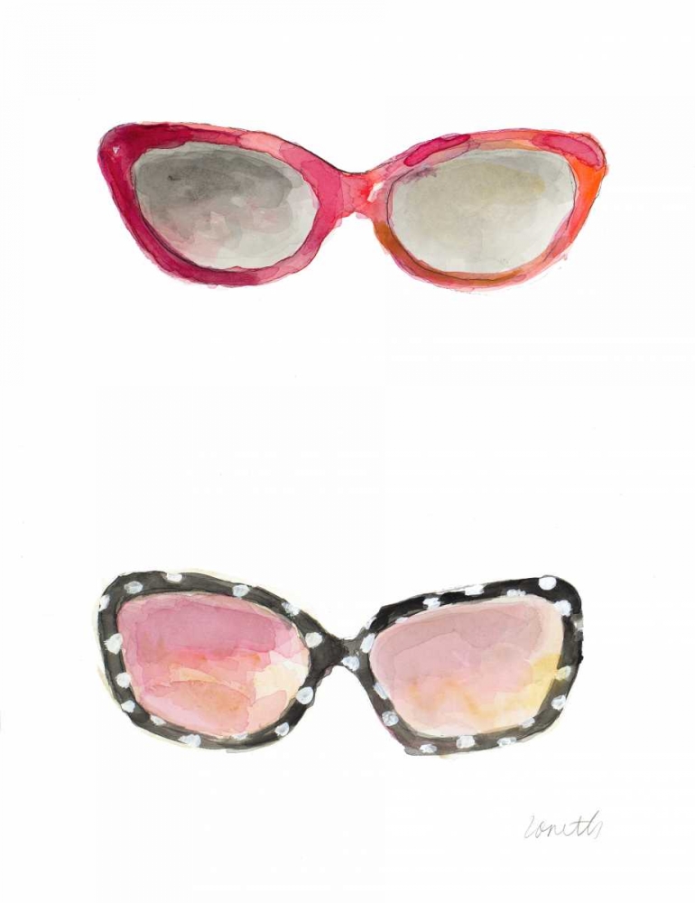 Water Color Sunglasses I art print by Lanie Loreth for $57.95 CAD