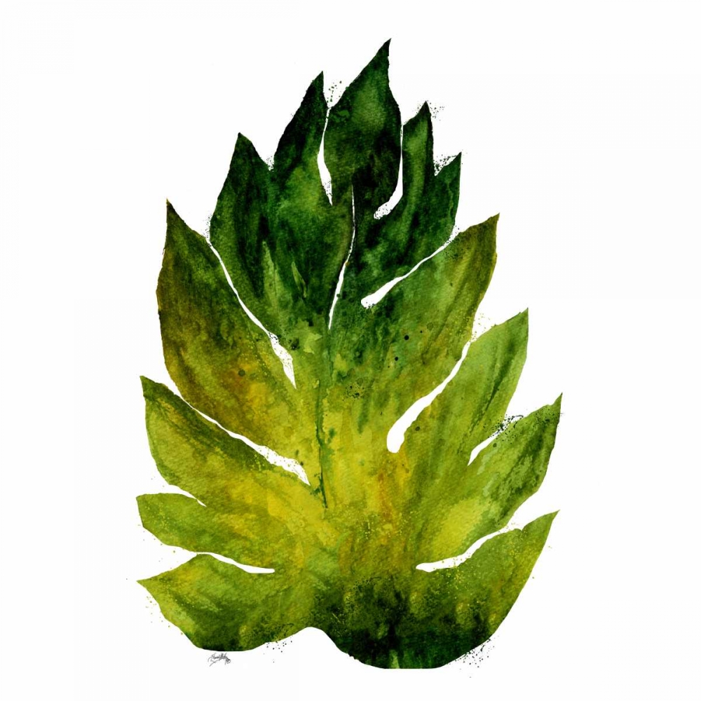 Green Leaves Square I art print by Elizabeth Medley for $57.95 CAD