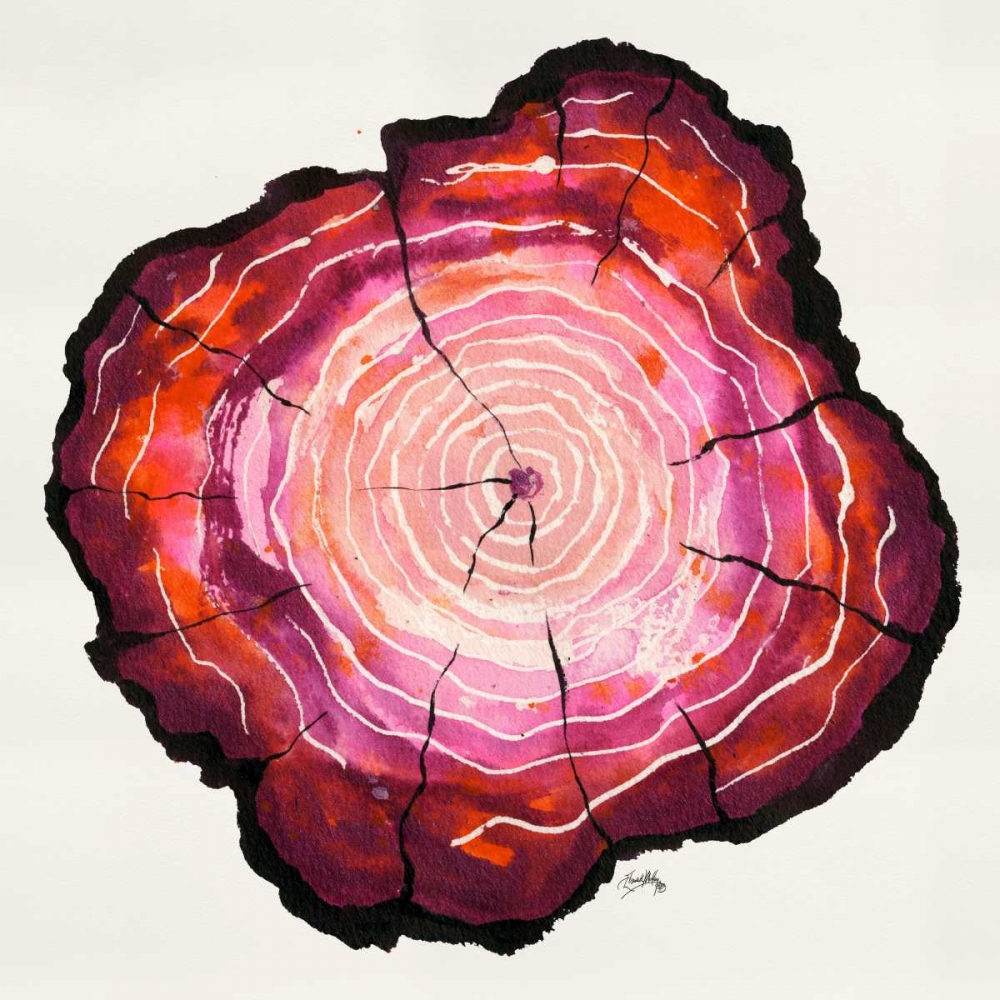 Colored Tree Trunk II art print by Elizabeth Medley for $57.95 CAD