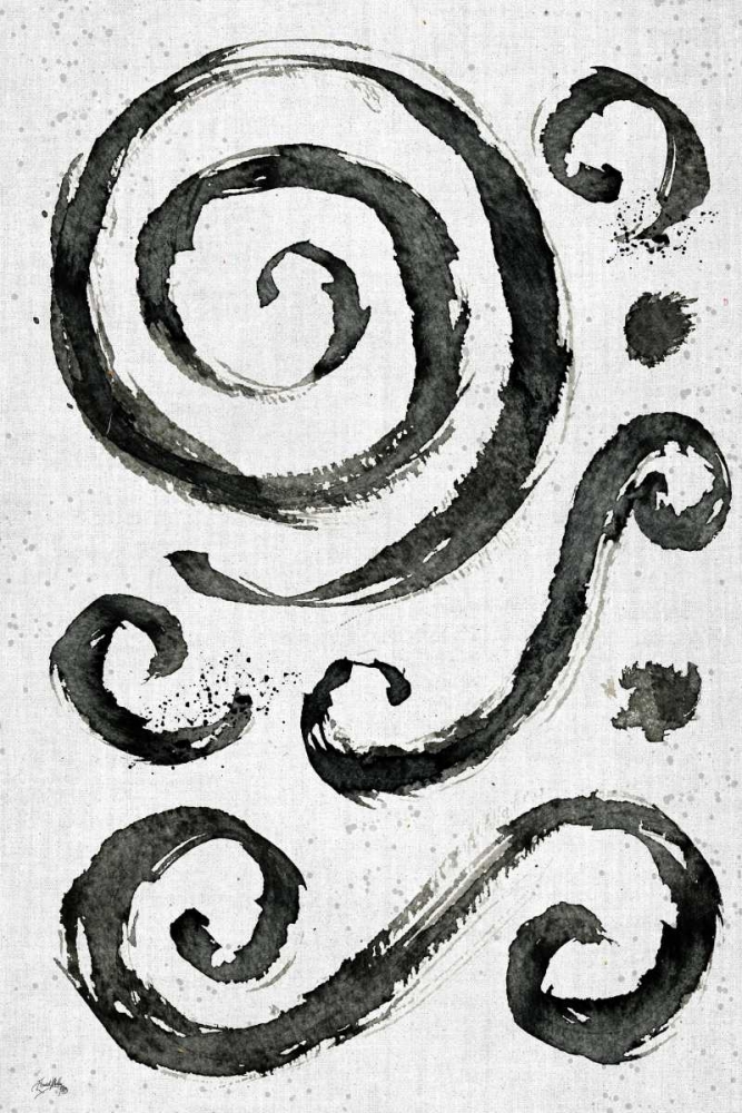 Tribal Swirls II art print by Elizabeth Medley for $57.95 CAD