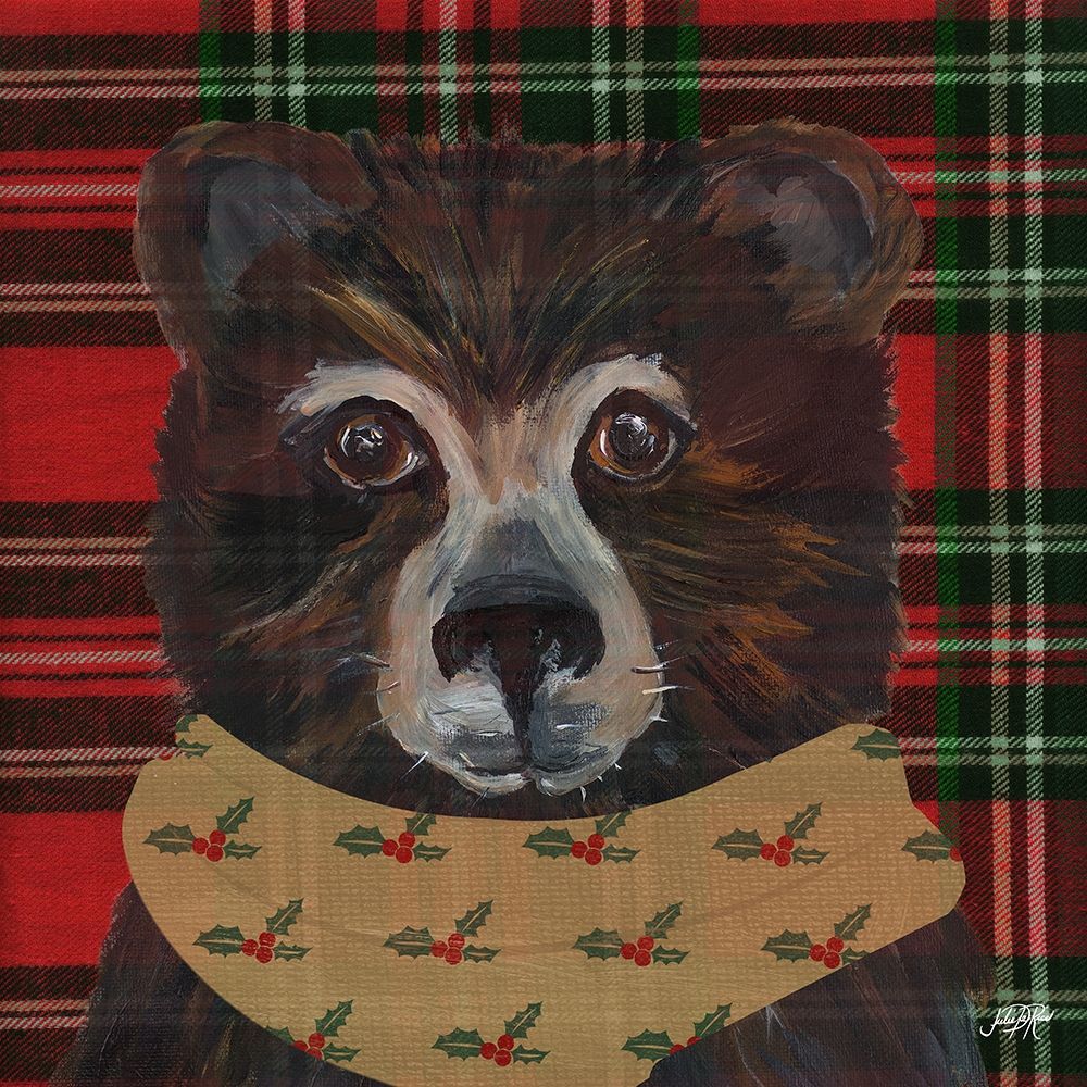 Holiday Animals I art print by Julie DeRice for $57.95 CAD