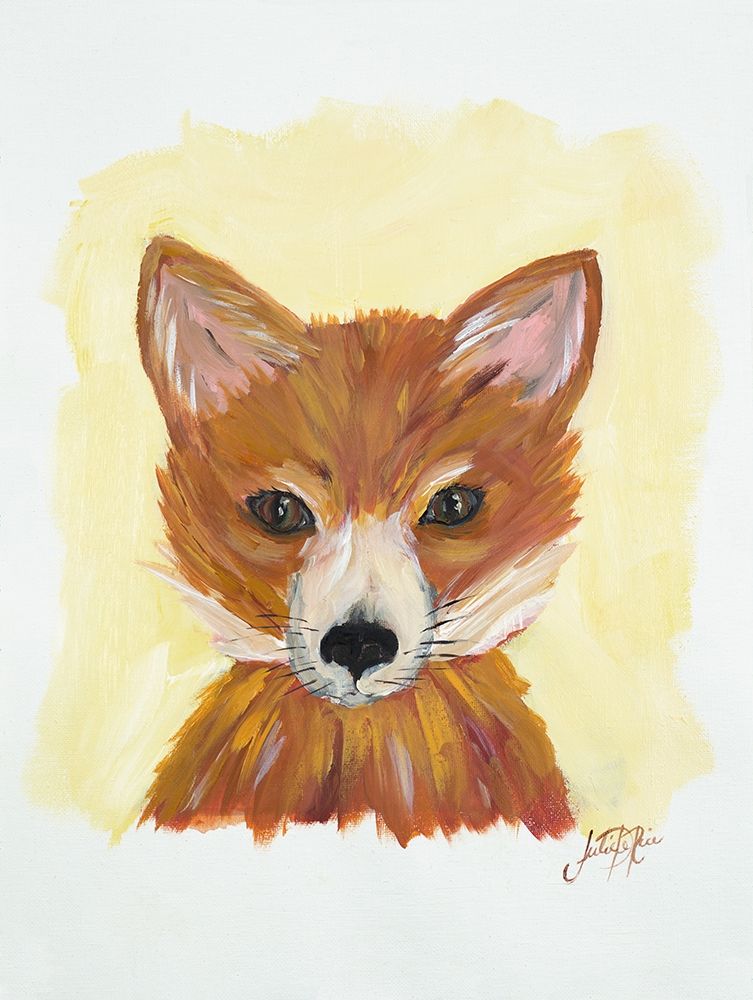 Foxy Fox art print by Julie DeRice for $57.95 CAD