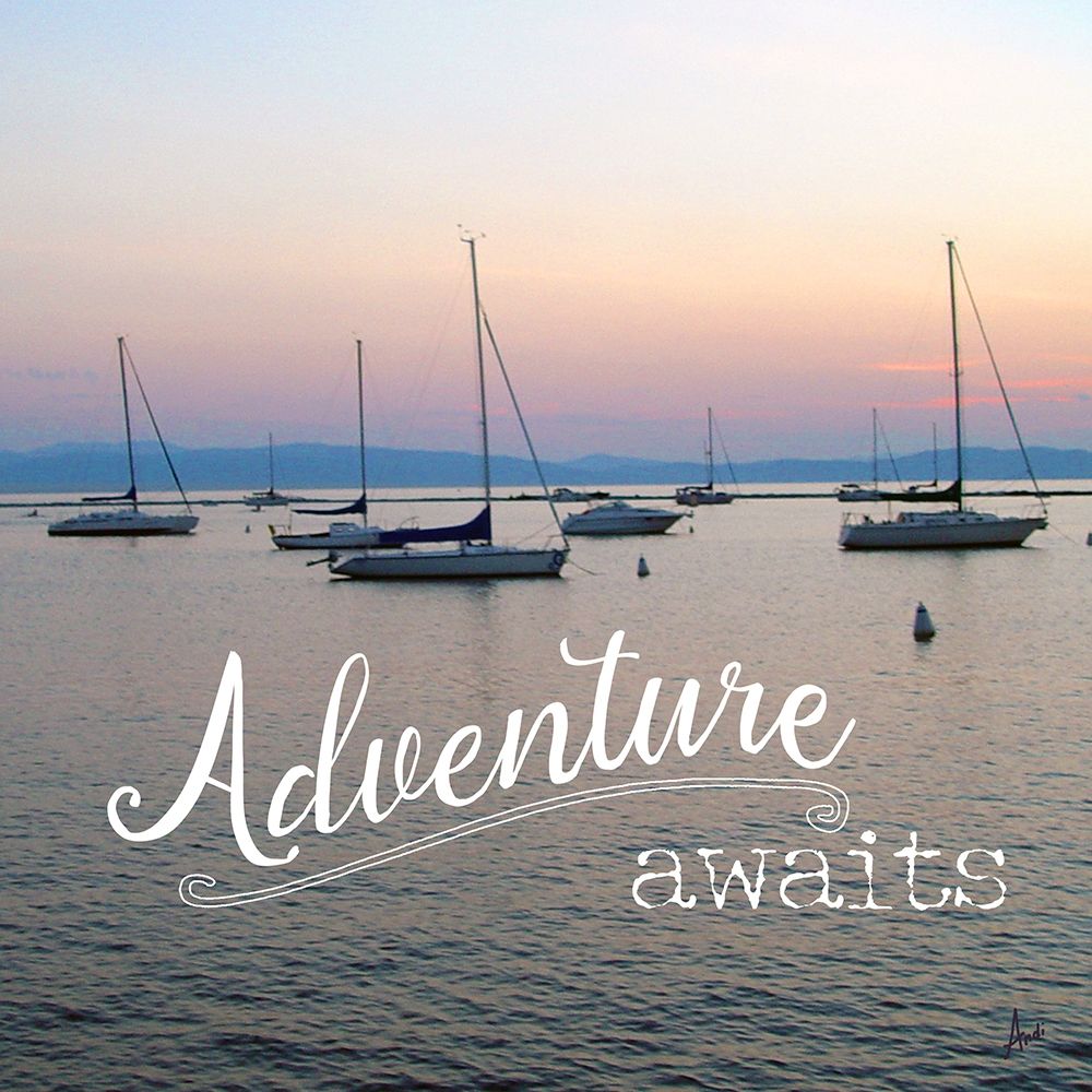 Adventure Awaits art print by Andi Metz for $57.95 CAD