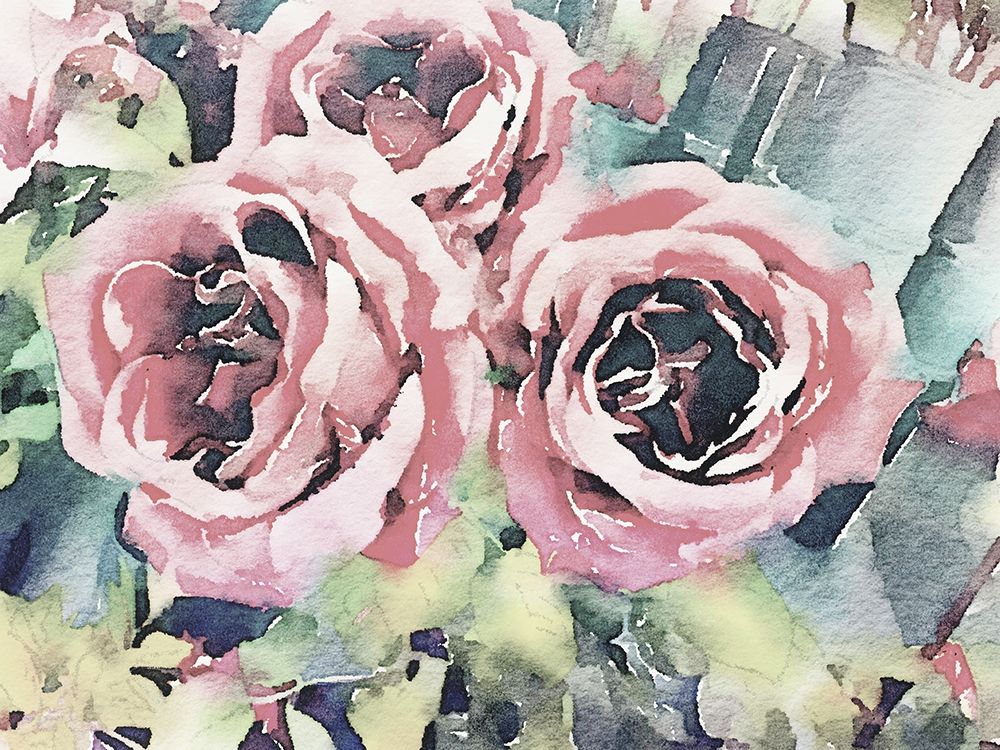 Vintage Roses art print by Emily Navas for $57.95 CAD
