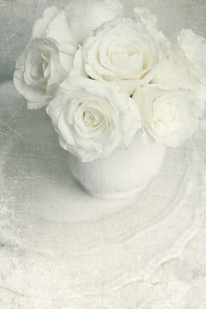 All White Bouquet art print by Sarah Gardner for $57.95 CAD