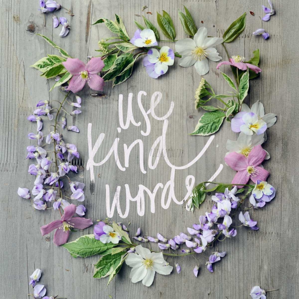 Use Kind Words art print by Sarah Gardner for $57.95 CAD
