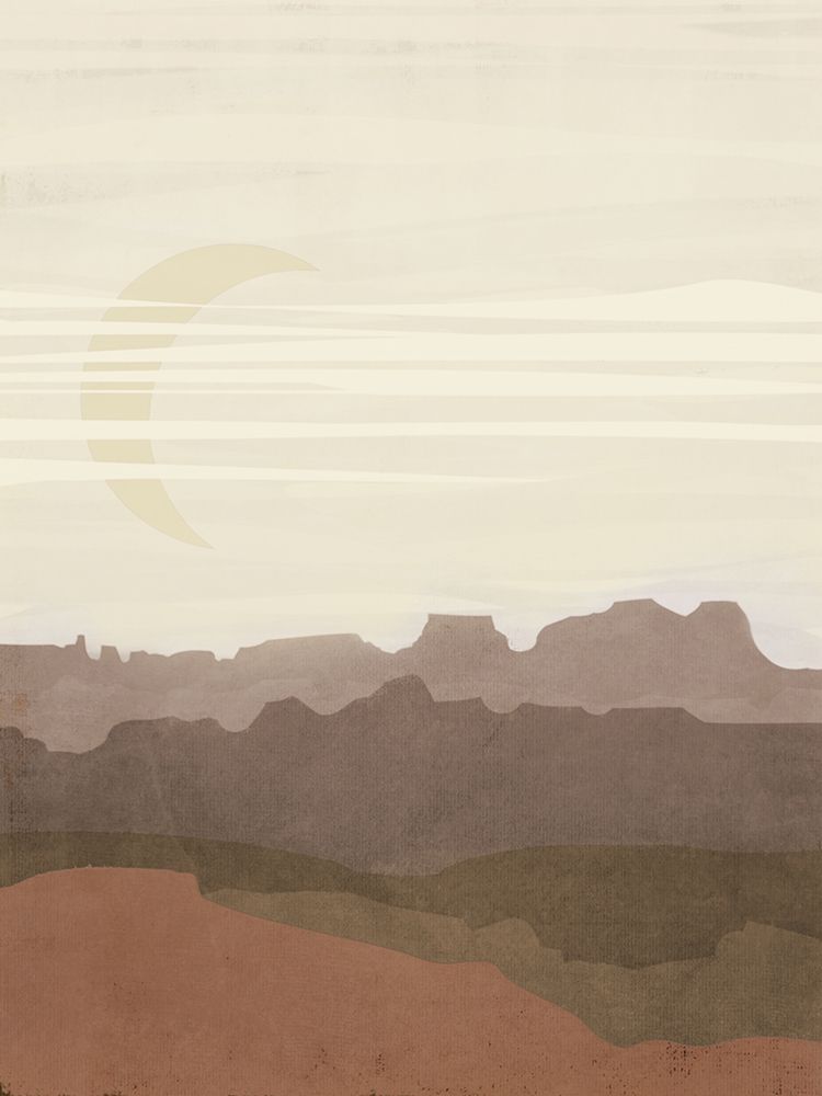 Half Moon Mountain art print by Dan Meneely for $57.95 CAD