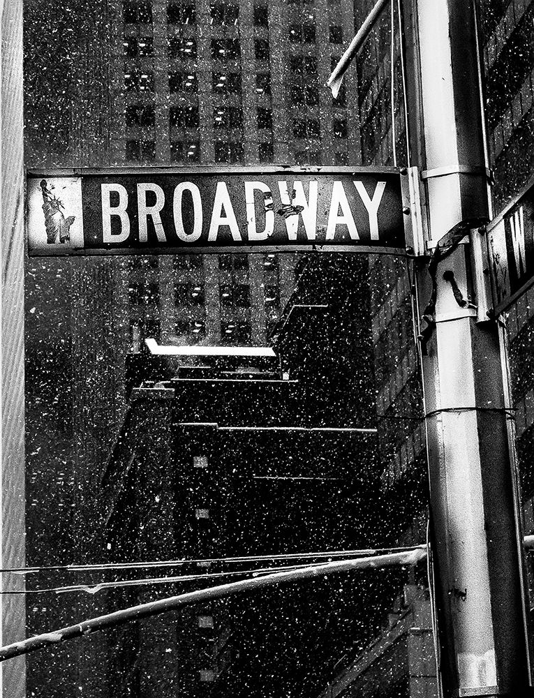 Snow on Broadway art print by Bill Carson Photography for $57.95 CAD