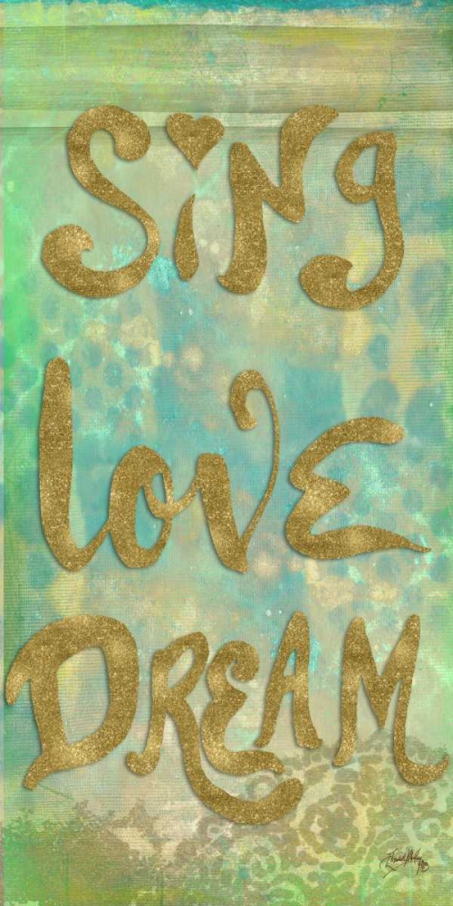 Sing Love Dream art print by Elizabeth Medley for $57.95 CAD