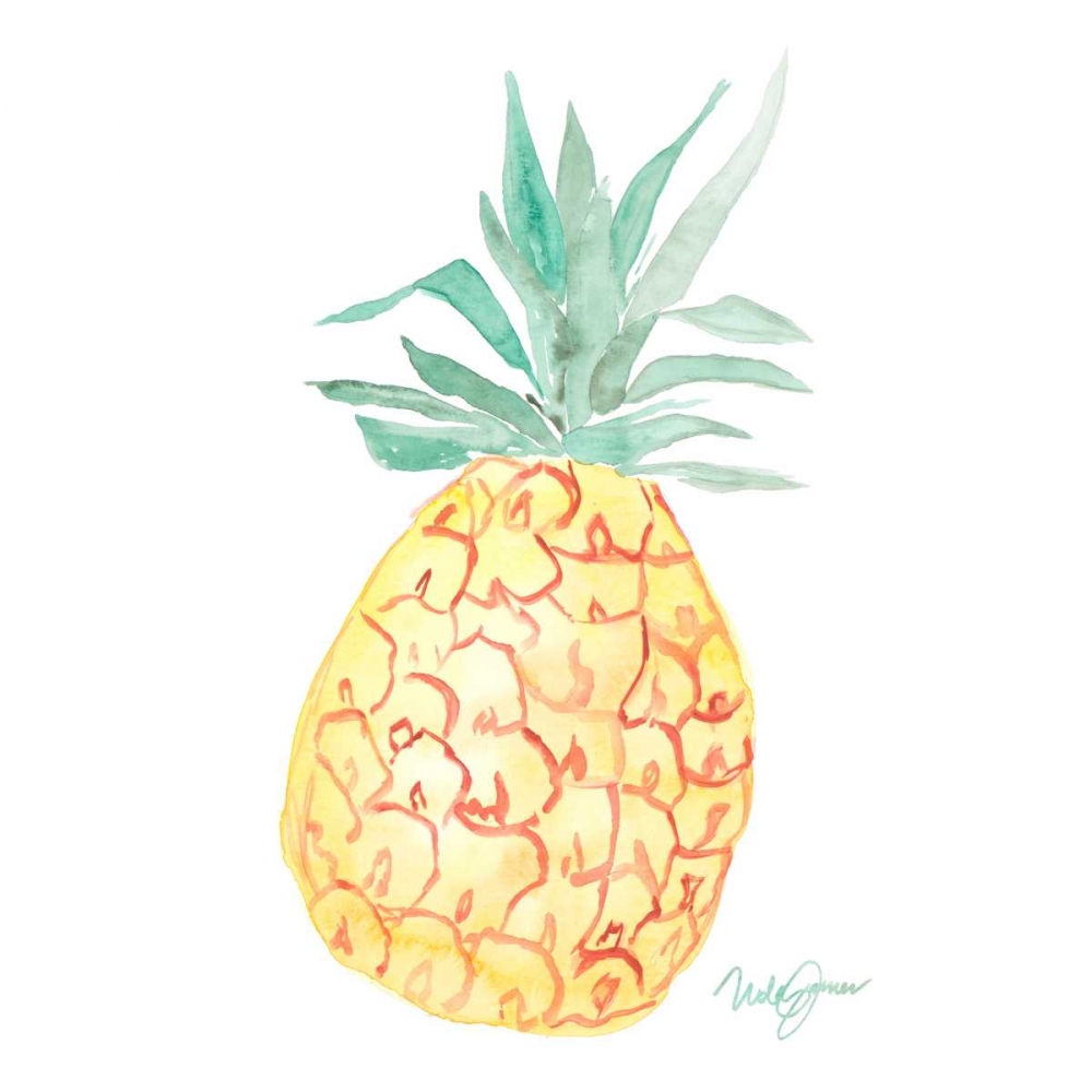 Single Pineapple art print by Nola James for $57.95 CAD