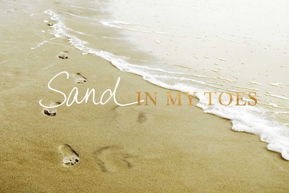 Sand in my Toes art print by Gail Peck for $57.95 CAD