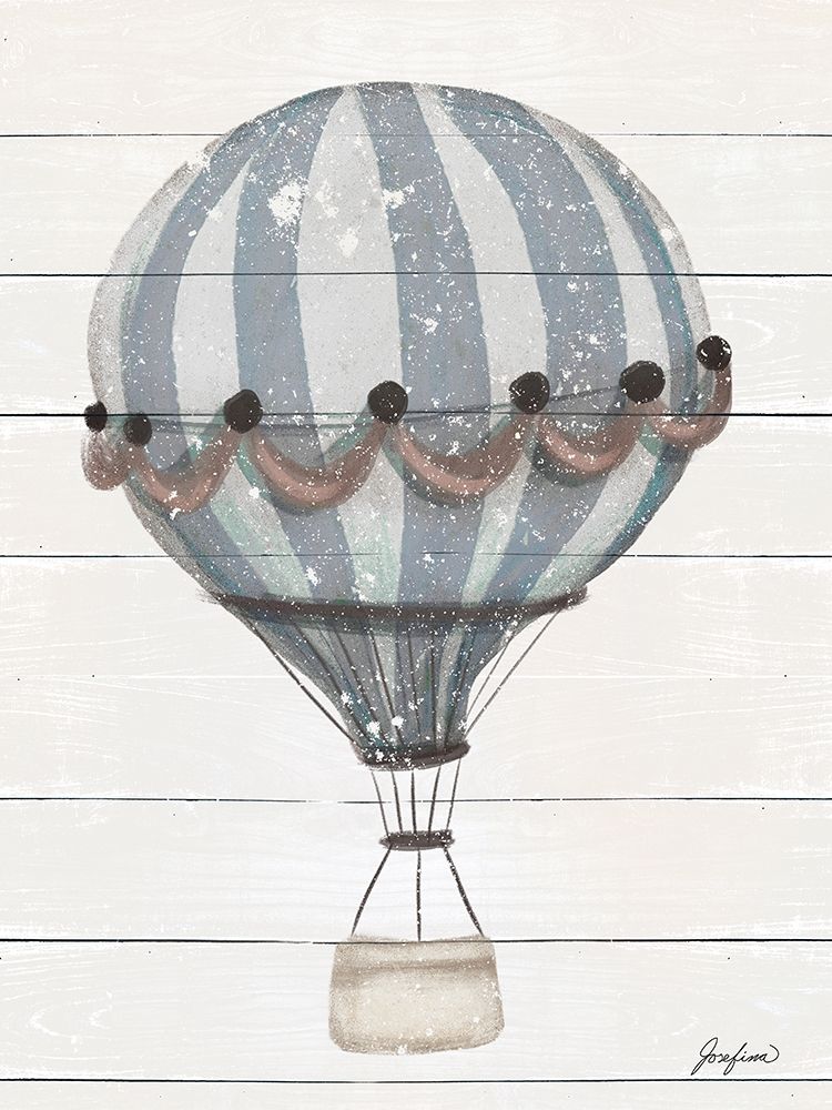 Hot Air Balloon Adventure art print by Josefina for $57.95 CAD