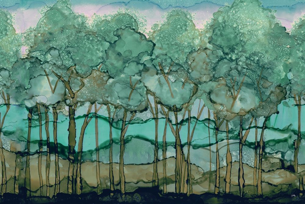 Green Tree Grove art print by Elizabeth Medley for $57.95 CAD