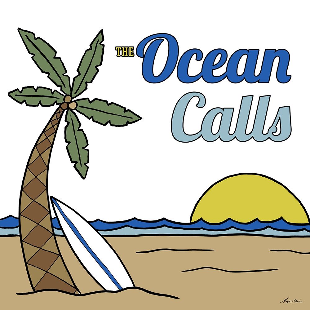 Ocean Calls art print by Hugo Edwins for $57.95 CAD