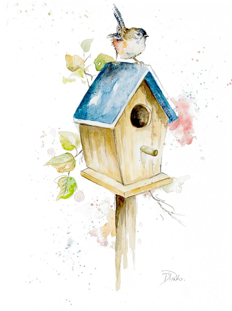 Bird House I art print by Patricia Pinto for $57.95 CAD