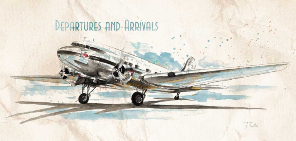 Departures and Arrivals art print by Patricia Pinto for $57.95 CAD