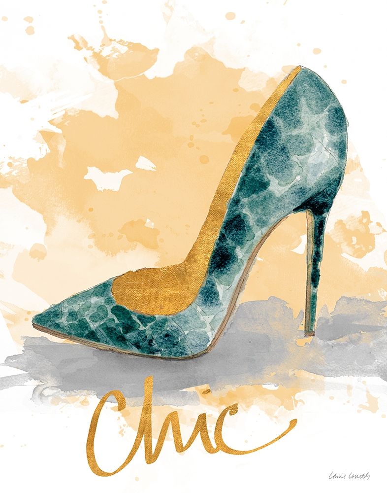 Chic Shoes art print by Lanie Loreth for $57.95 CAD