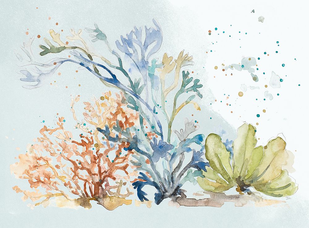 Under The Sea Plants art print by Patricia Pinto for $57.95 CAD