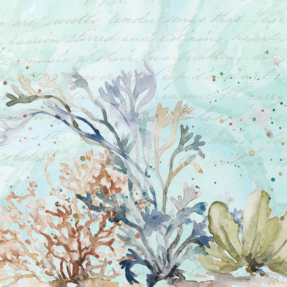 Seaweed Watercolor II art print by Patricia Pinto for $57.95 CAD