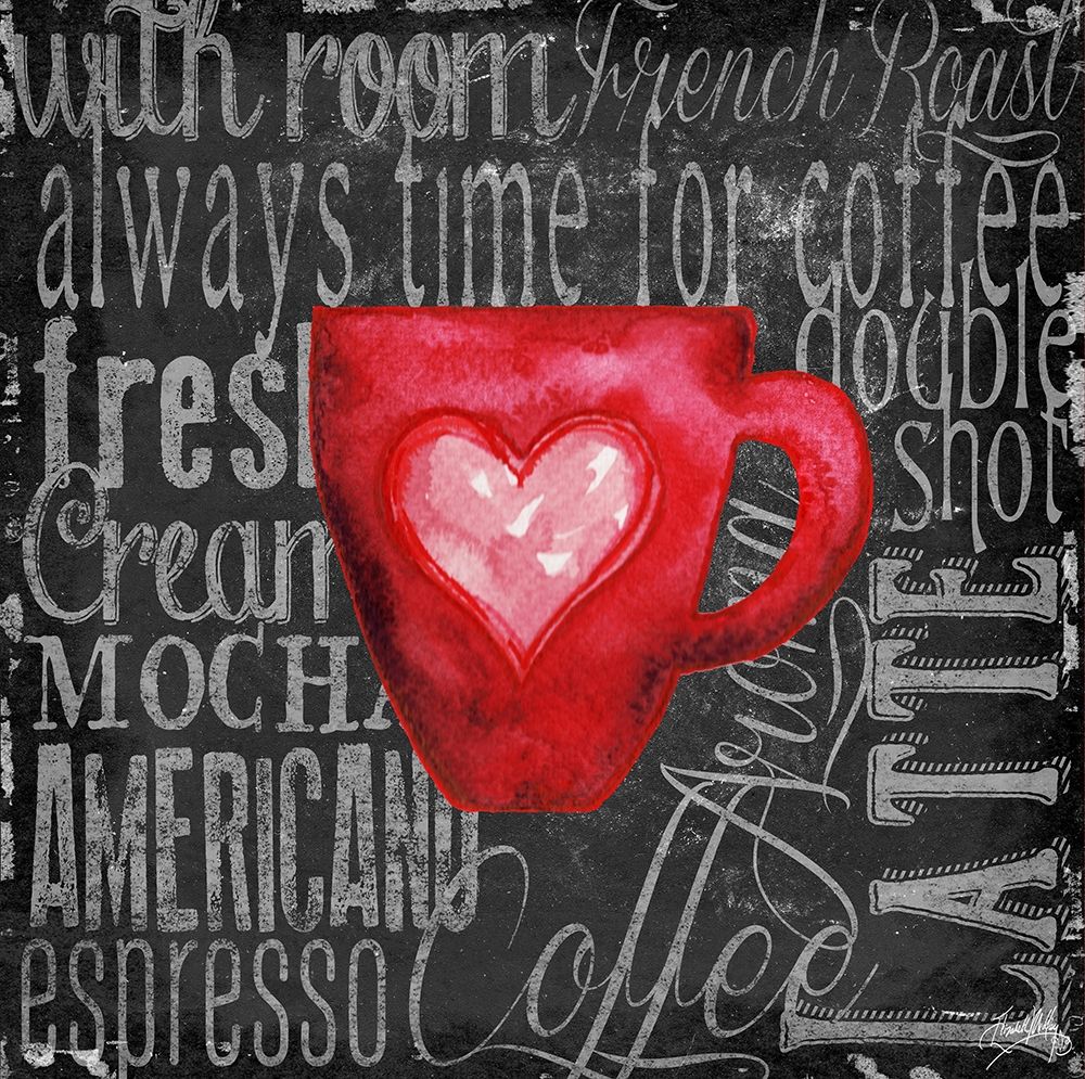Coffee of the Day V art print by Elizabeth Medley for $57.95 CAD