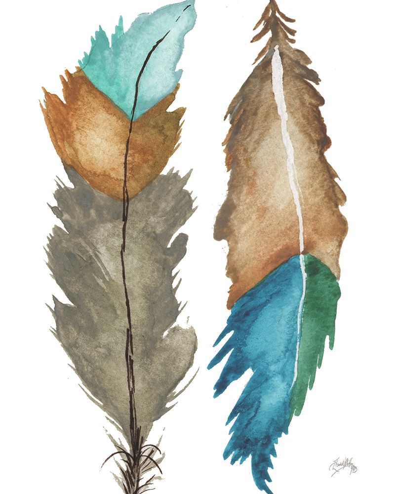 Decorative Feathers art print by Elizabeth Medley for $57.95 CAD