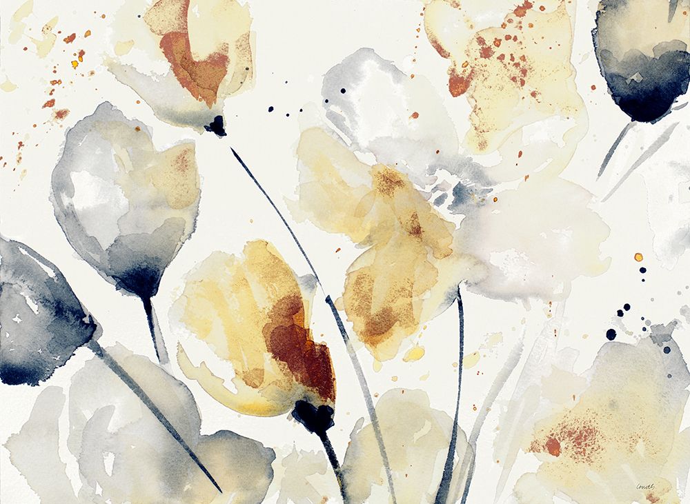 Autumn Abstract Floral art print by Lanie Loreth for $57.95 CAD