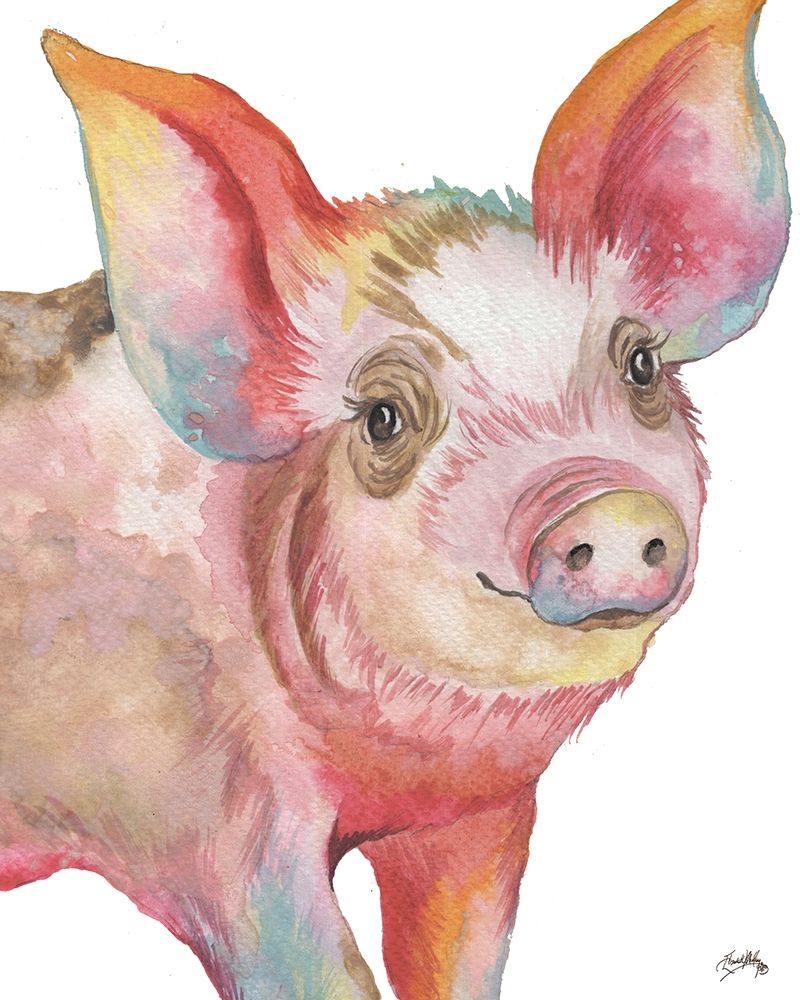 Pig I art print by Elizabeth Medley for $57.95 CAD