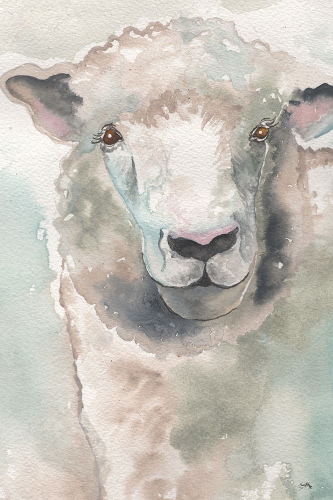 Muted Lamb art print by Elizabeth Medley for $57.95 CAD