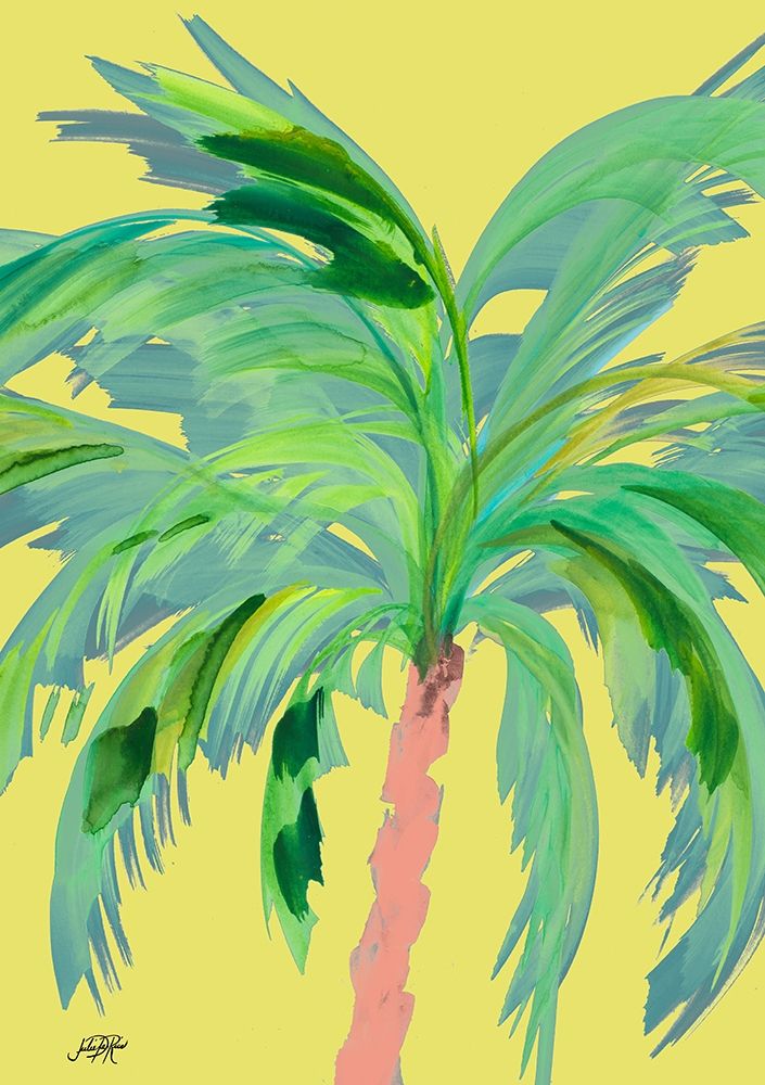 Palm on Sunlight I art print by Julie DeRice for $57.95 CAD