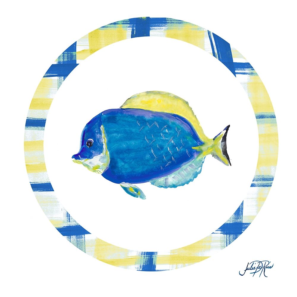 Fish Bowl I art print by Julie DeRice for $57.95 CAD