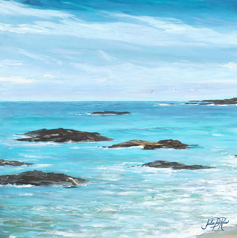 Rocky Shore I art print by Julie DeRice for $57.95 CAD
