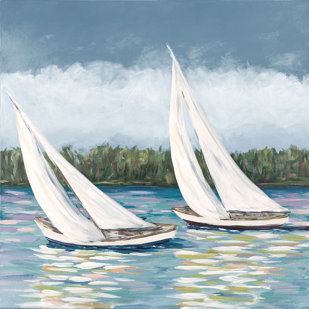 Soft Sails II art print by Julie DeRice for $57.95 CAD