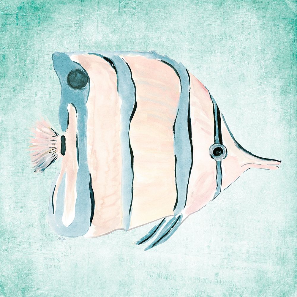 Fish In The Sea II art print by Julie DeRice for $57.95 CAD