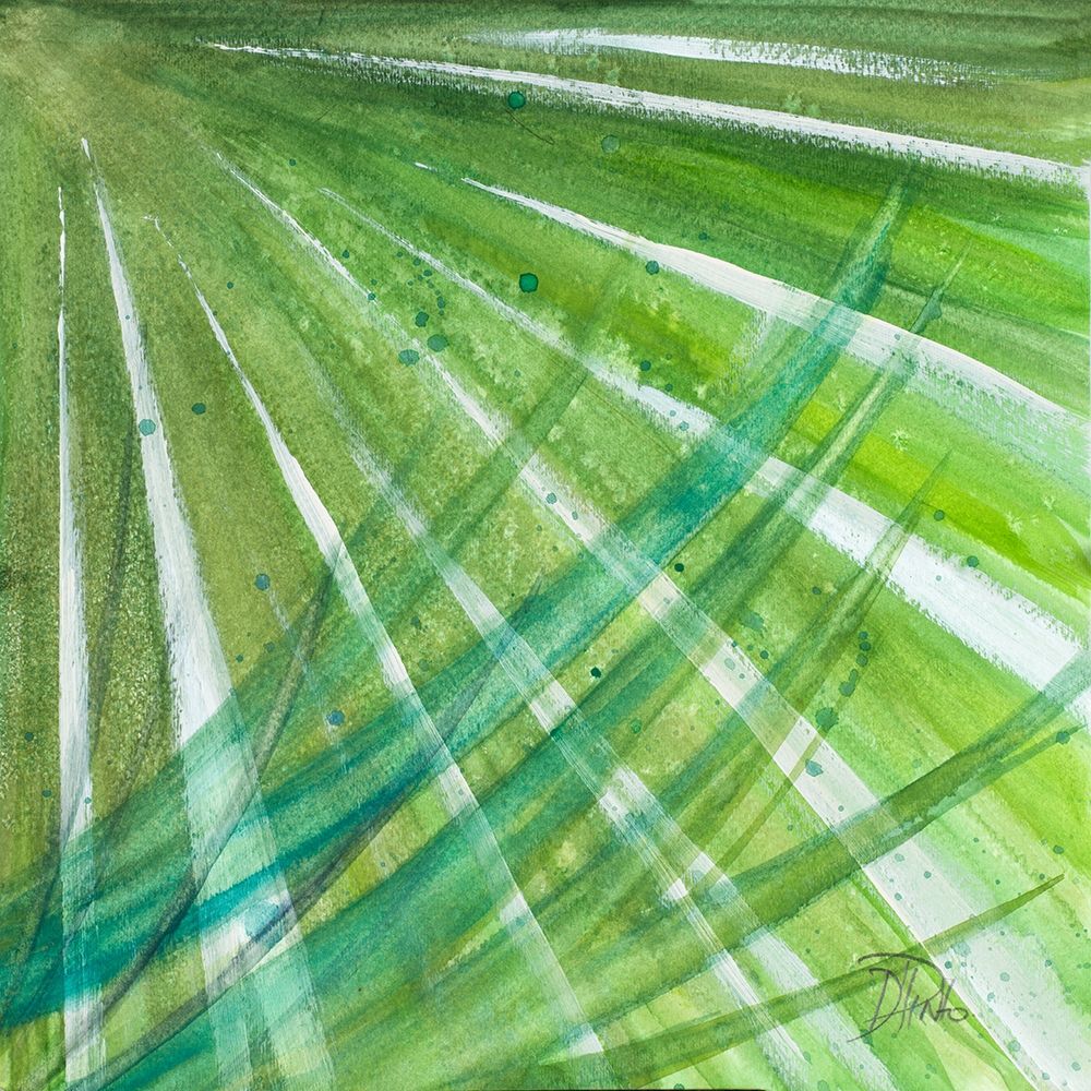 Palm Greens I art print by Patricia Pinto for $57.95 CAD