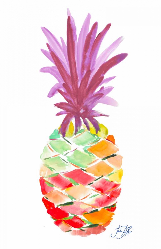 Punchy Pineapple I art print by Julie DeRice for $57.95 CAD