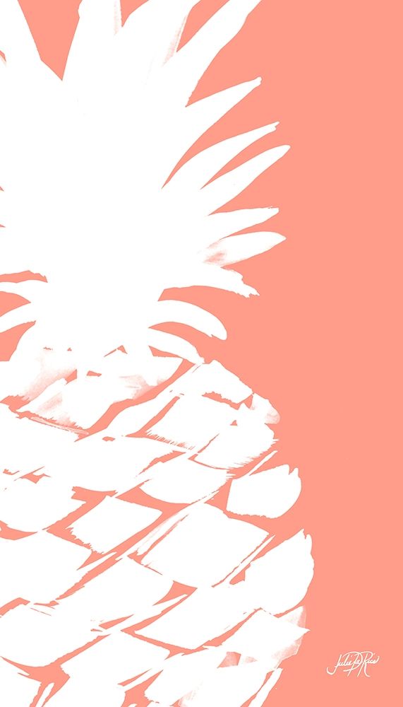Modern Pineapple II art print by Julie DeRice for $57.95 CAD