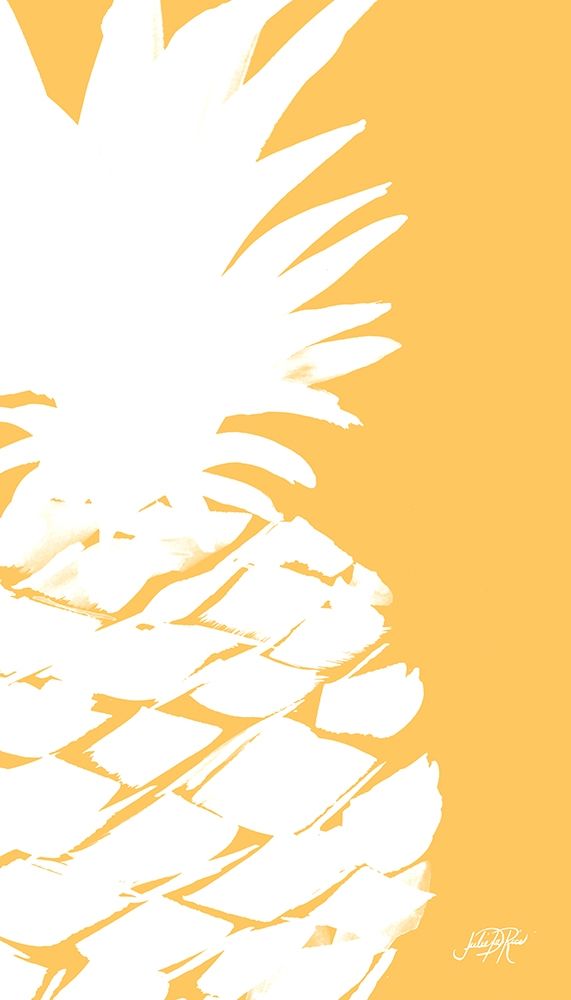 Modern Pineapple III art print by Julie DeRice for $57.95 CAD