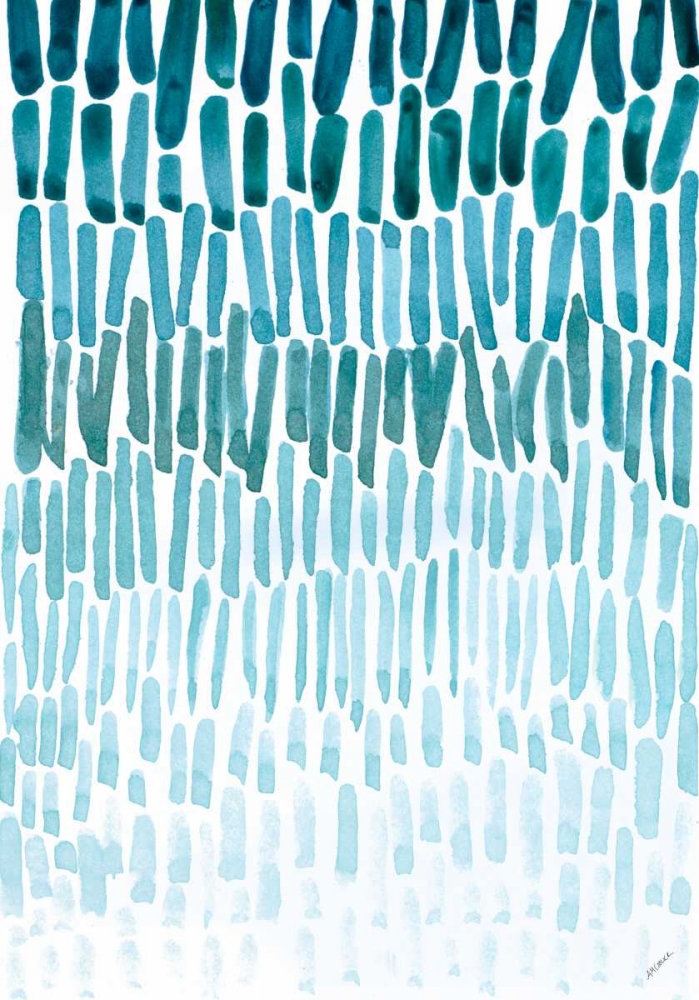 Watercolor Raindrops art print by Ann Marie Coolick for $57.95 CAD