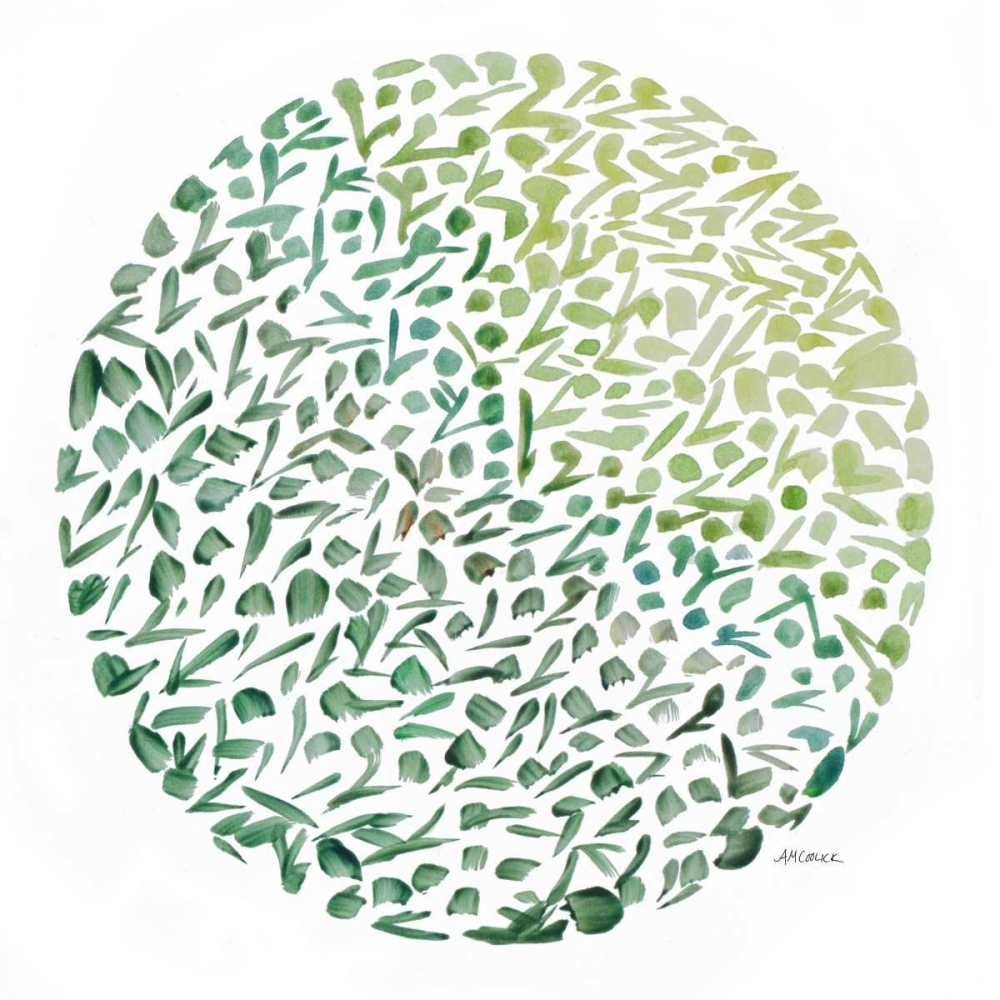 Circle Garden II art print by Ann Marie Coolick for $57.95 CAD