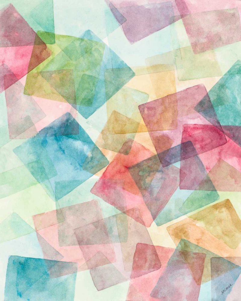Merging Shapes I art print by Ann Marie Coolick for $57.95 CAD