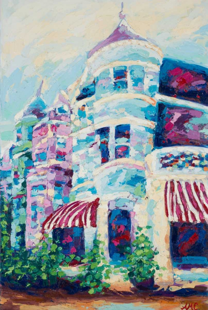 Small Town Corner art print by Ann Marie Coolick for $57.95 CAD