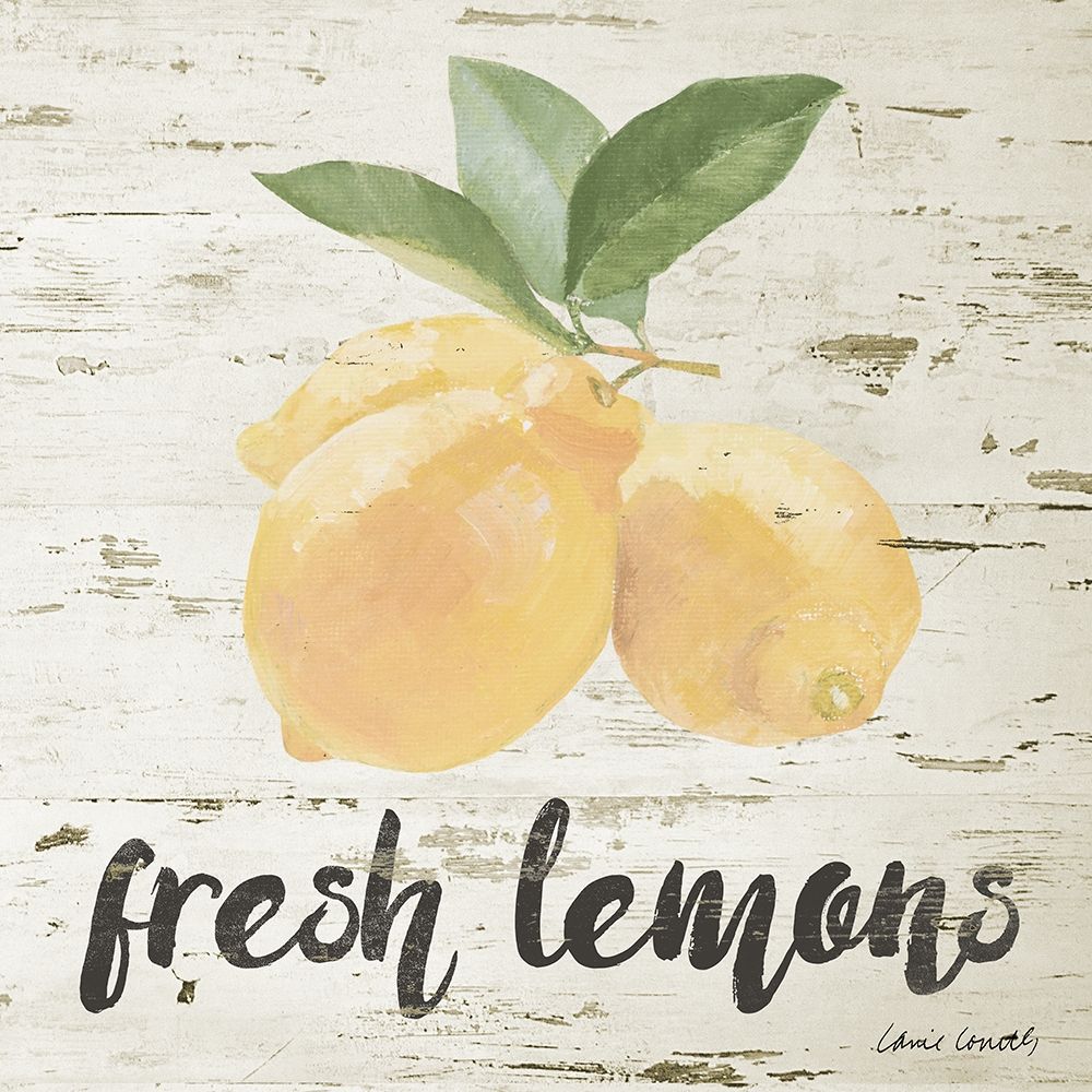 Fresh Lemons art print by Lanie Loreth for $57.95 CAD