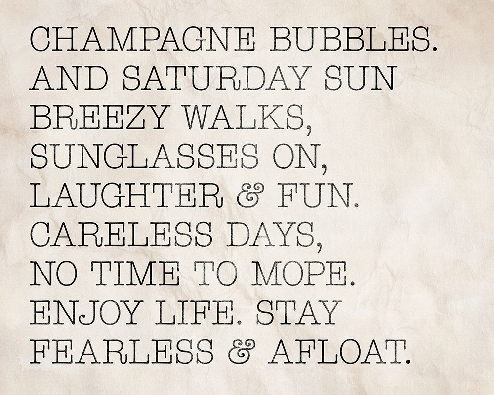 Champagne Bubbles art print by SD Graphics Studio for $57.95 CAD