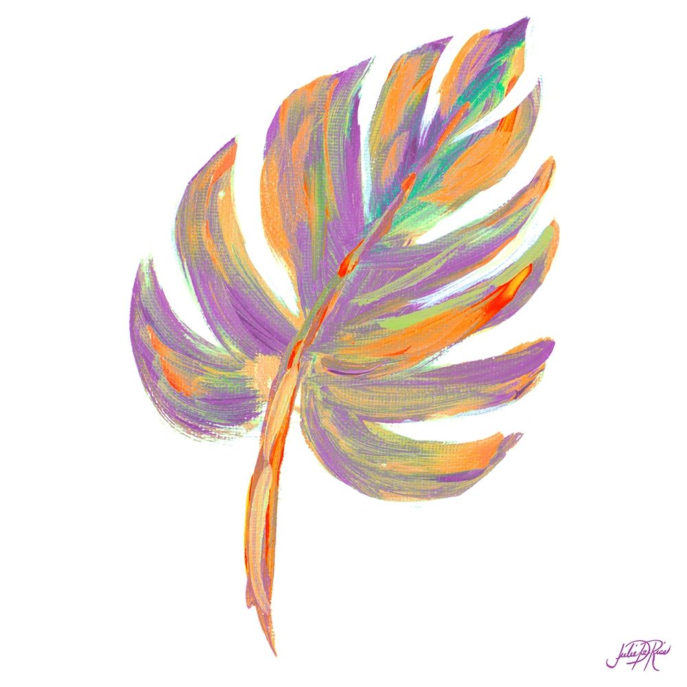 Punchy Palm Leaves II art print by Julie DeRice for $57.95 CAD