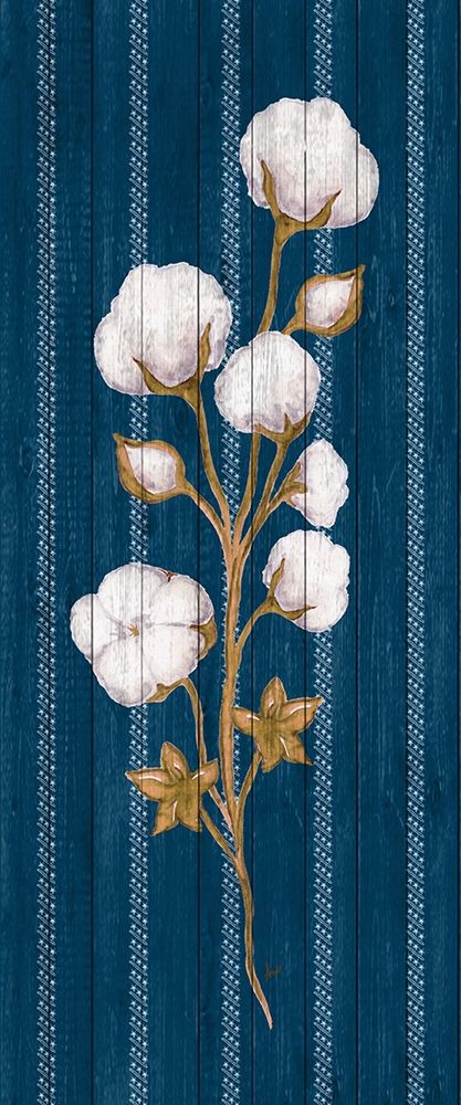 Cotton Wood Floral Stripe I art print by Andi Metz for $57.95 CAD