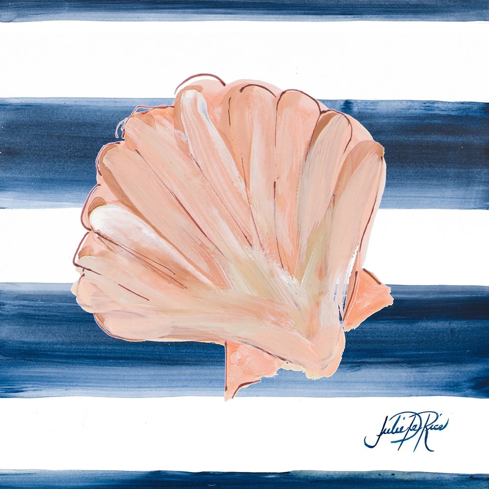 Nautical Shell III art print by Julie DeRice for $57.95 CAD
