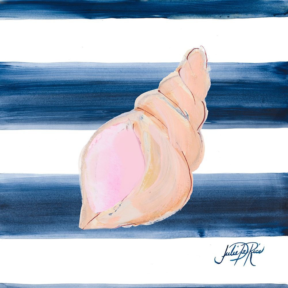 Nautical Shell I art print by Julie DeRice for $57.95 CAD