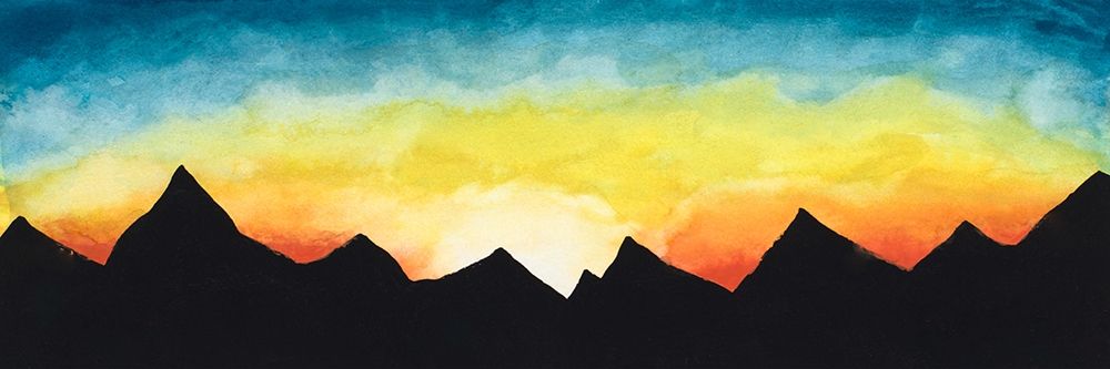 Sunrise over the Mountains art print by Amaya for $57.95 CAD