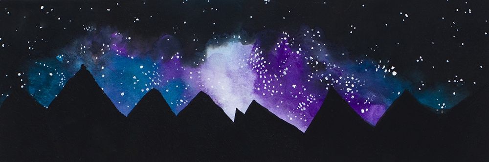 Stars over the Mountains art print by Amaya for $57.95 CAD